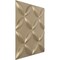 Ekena Millwork 19 5/8in. W x 19 5/8in. H Wallflower EnduraWall Decorative 3D Wall Panel Covers 2.67 Sq. Ft. WP20X20WAECE - alternate 5